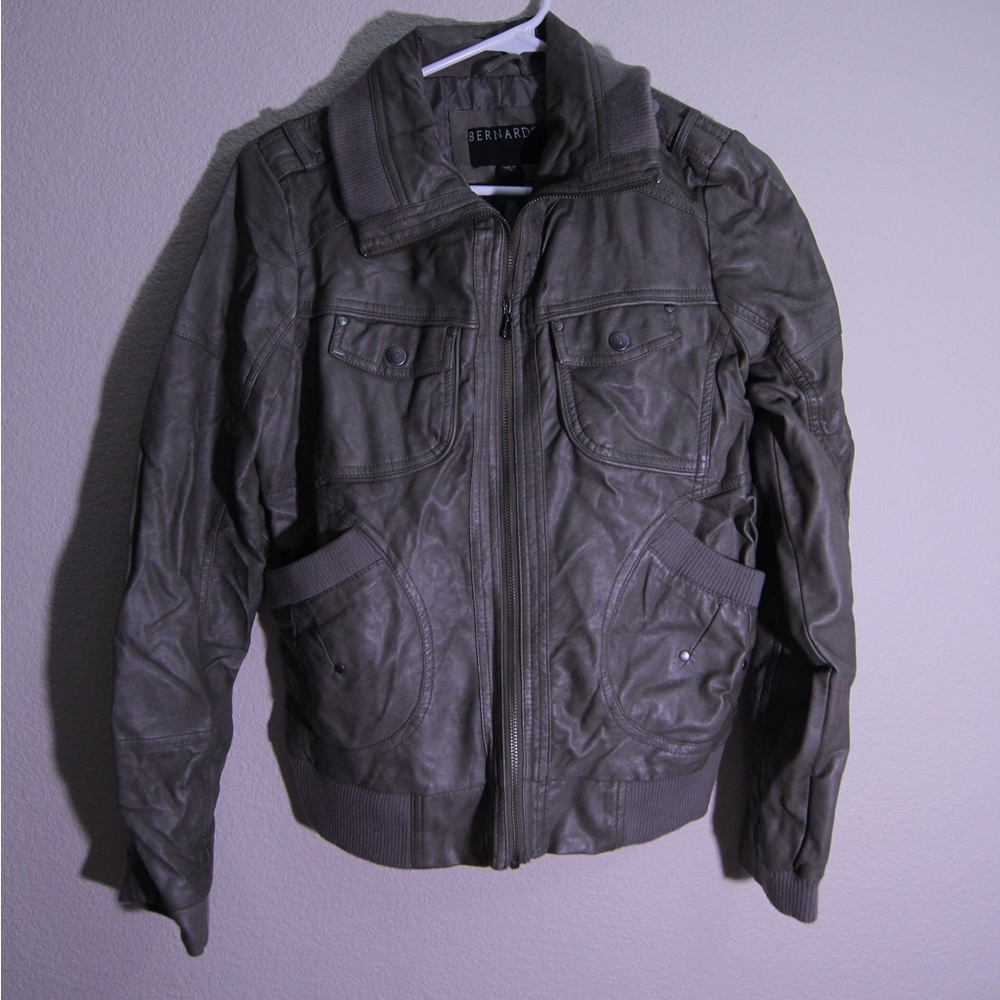 Bernardo - faux leather jacket. Size medium